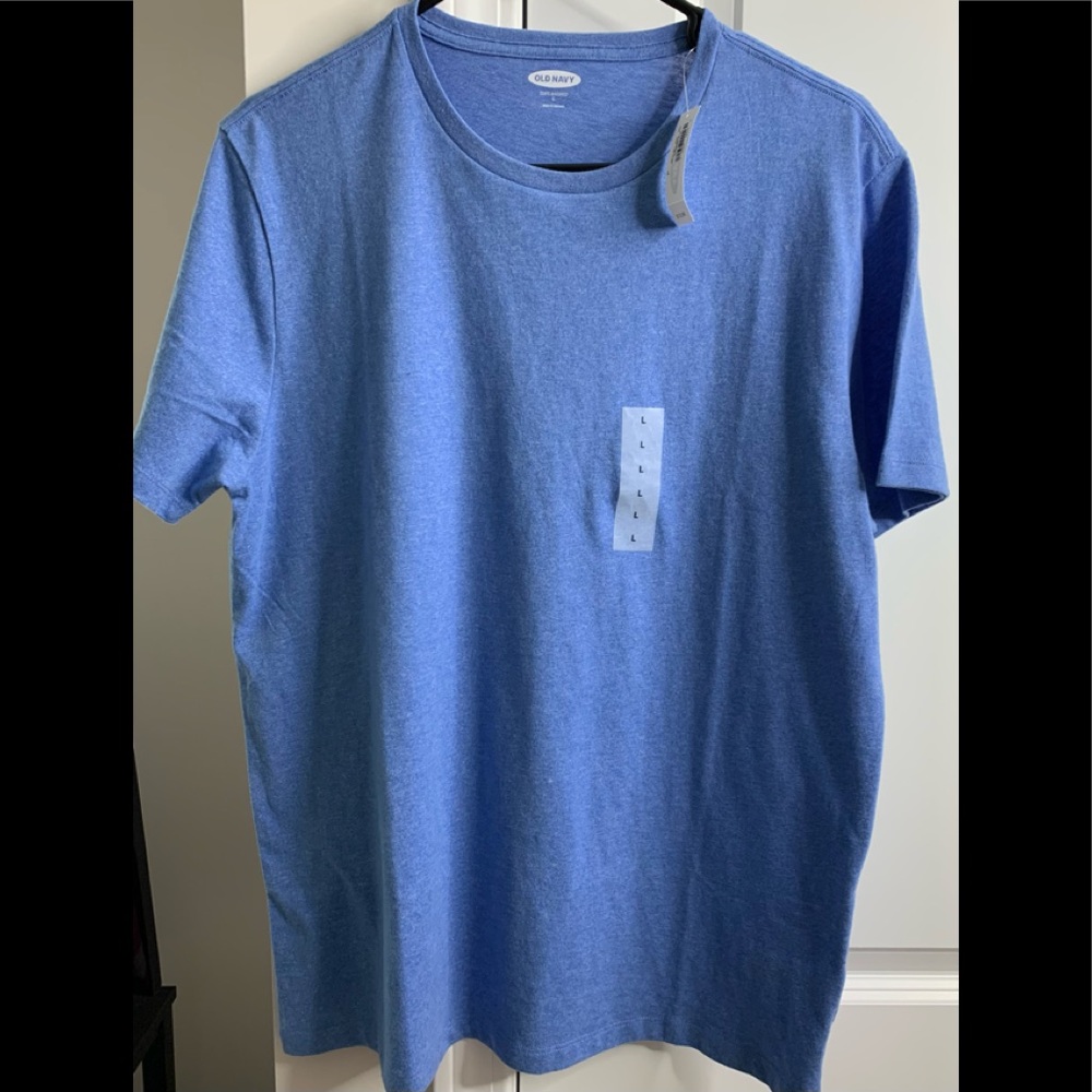 Old Navy Men’s Blue T-Shirt (Size Large)